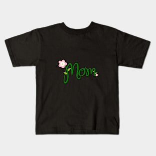 Mom and flower Kids T-Shirt